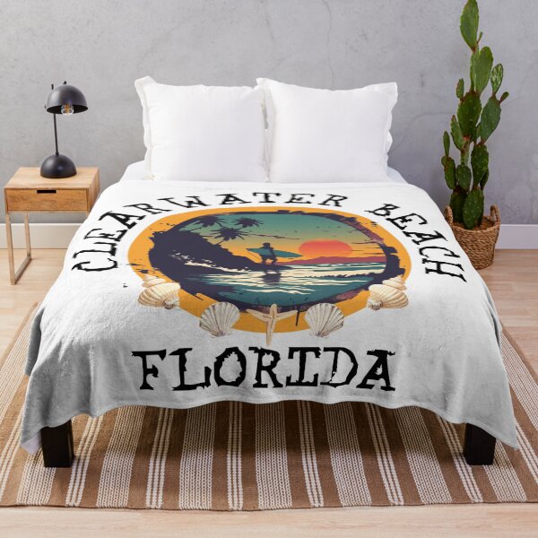 Item preview, Clearwater Beach - Florida (with Black Lettering) designed and sold by VelvetRoom.