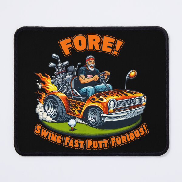 Item preview, Golf Flaming Tee-Off Golfer Golfing with Style designed and sold by SportsT-Shirts.