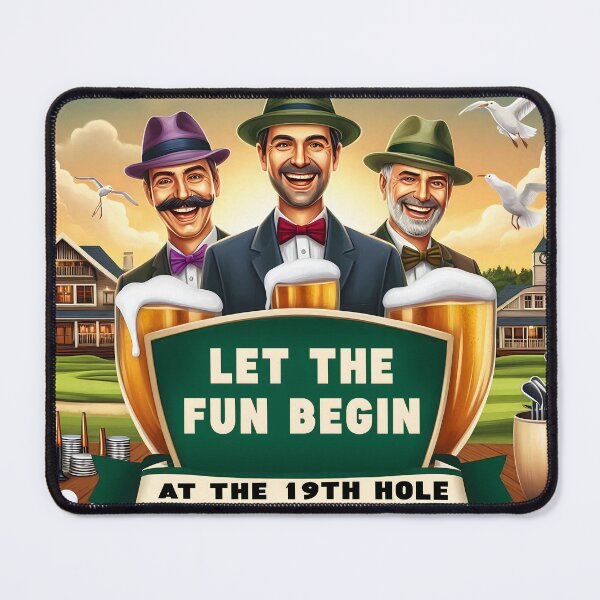 Item preview, Golfing Elegant Golfers 19th Hole Golf Celebration designed and sold by SportsT-Shirts.