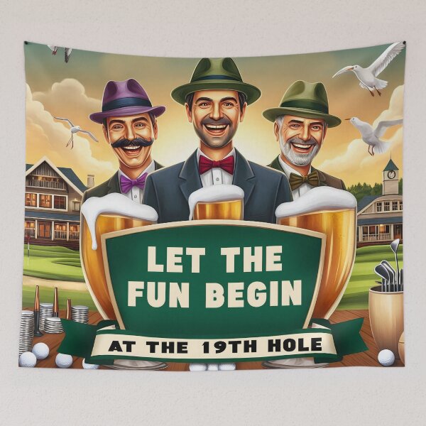 Item preview, Golfing Elegant Golfers 19th Hole Golf Celebration designed and sold by SportsT-Shirts.