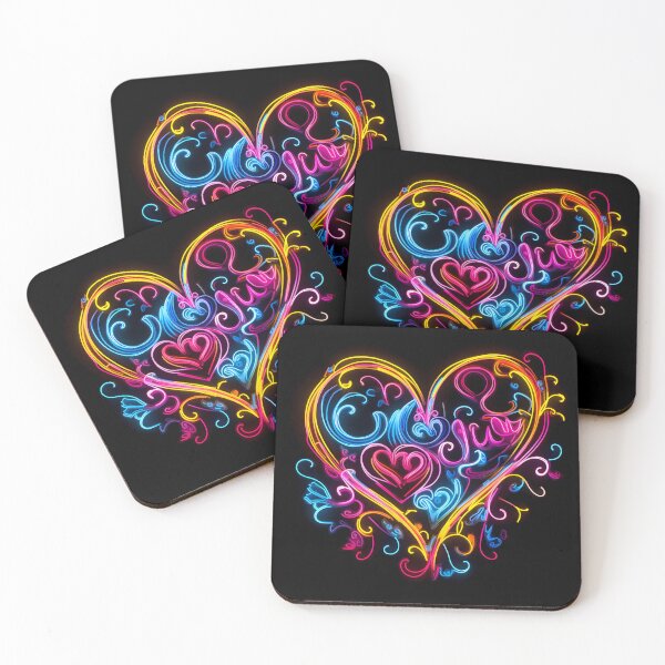 Item preview, glowing heart designed and sold by Ricardo Rodríguez Pérez.