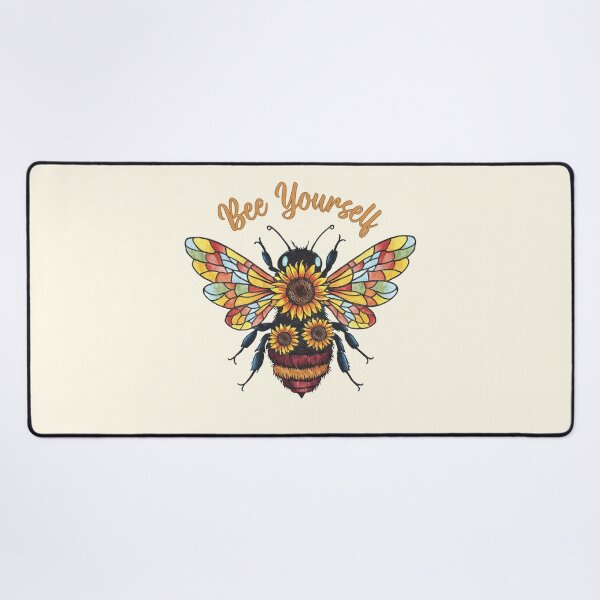 Item preview, Bee Yourself Sunflower Bee designed and sold by HappyLifeCreate.