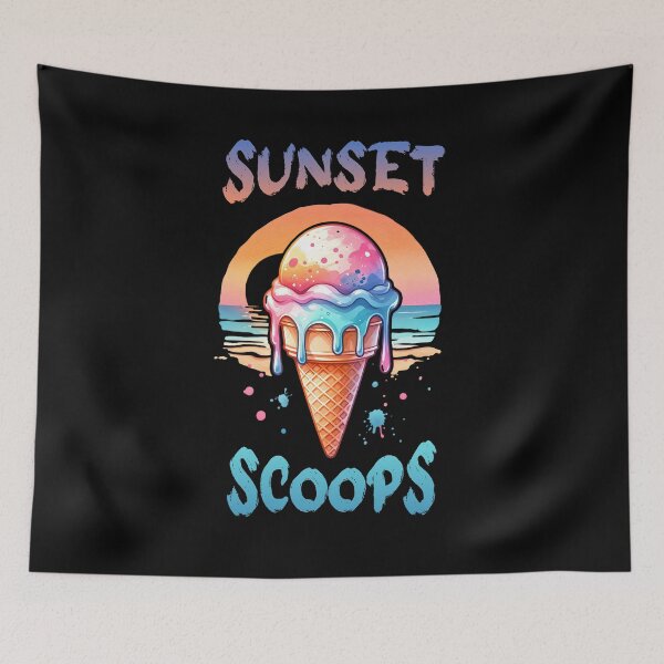 Item preview, Sunset Scoops designed and sold by SilverFoxxShop.