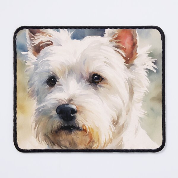 Item preview, Watercolor West Highland White Terrier designed and sold by TheAnimalZ00.