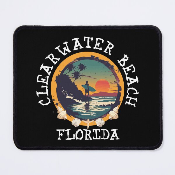 Item preview, Clearwater Beach - Florida (with White Lettering) designed and sold by VelvetRoom.