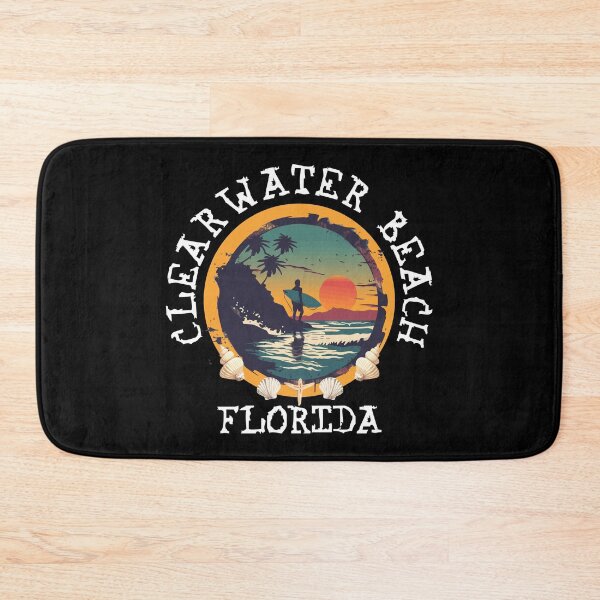 Item preview, Clearwater Beach - Florida (with White Lettering) designed and sold by VelvetRoom.