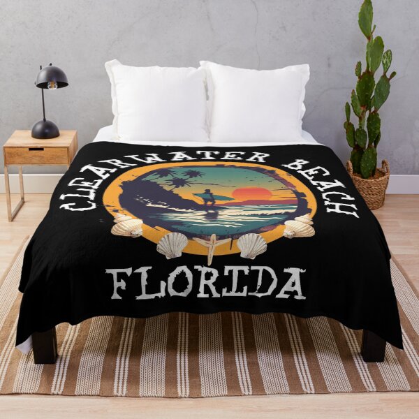 Item preview, Clearwater Beach - Florida (with White Lettering) designed and sold by VelvetRoom.