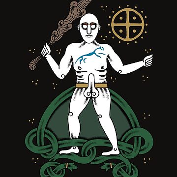 Artwork thumbnail, Wyrd Wessex Logo - Cerne Abbas Giant by saxonforageruk