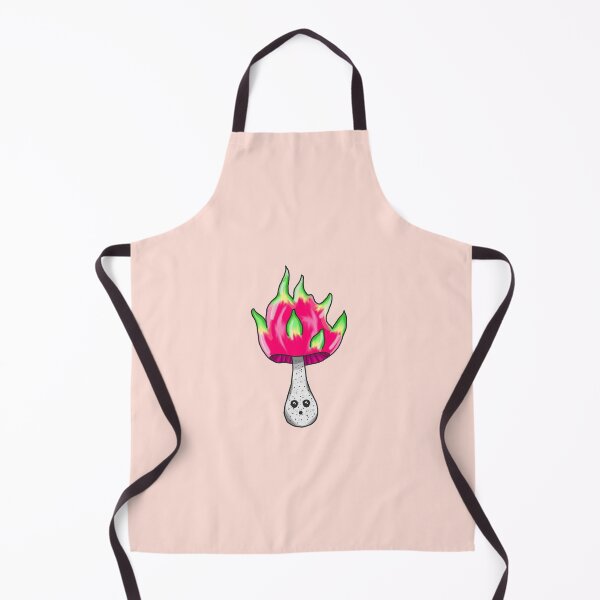 Item preview, Lovely pitaya pink and white mushroom designed and sold by blackygoldcat.
