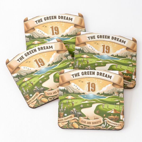 Item preview, Golfing Sunset Swing Golfer’s Green Dream designed and sold by SportsT-Shirts.
