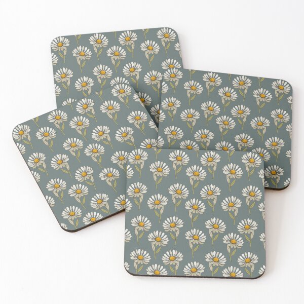 Item preview, White Daisy Floral Pattern designed and sold by YELLOWCITY806.