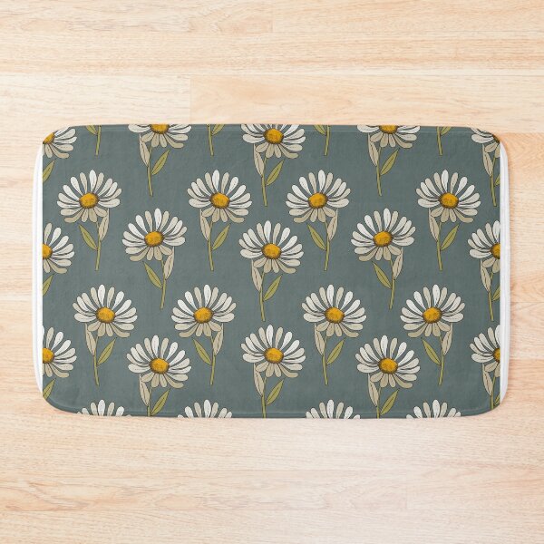 Item preview, White Daisy Floral Pattern designed and sold by YELLOWCITY806.