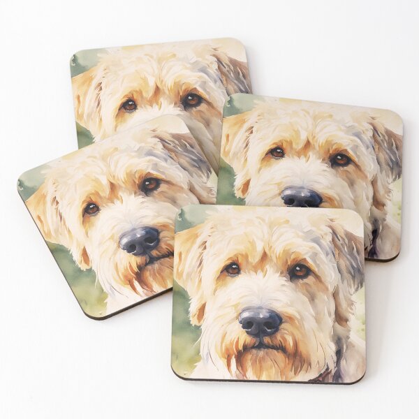 Item preview, Terrier de trigo acuarela designed and sold by TheAnimalZ00.