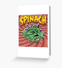 Spinach Greeting Card