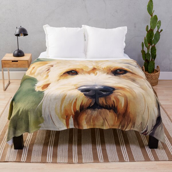 Item preview, Watercolor Wheaten Terrier designed and sold by TheAnimalZ00.