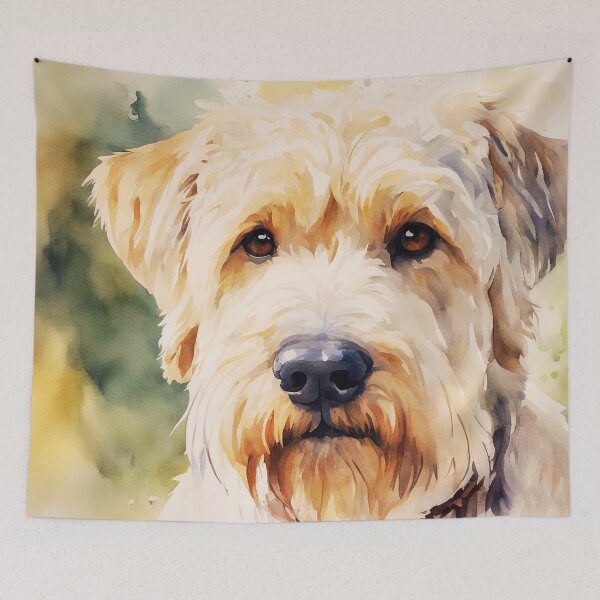 Item preview, Terrier de trigo acuarela designed and sold by TheAnimalZ00.