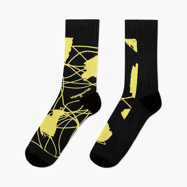Item preview, Yellow abstract brush strokes designed and sold by Vanguerati.