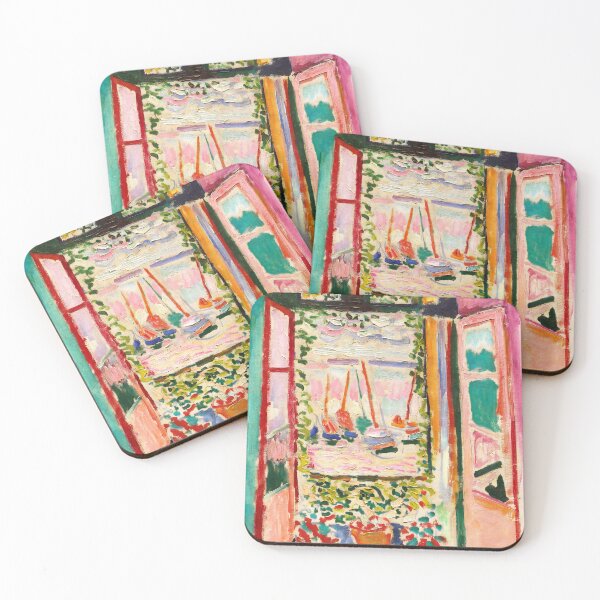 Item preview, Henri Matisse - The Open Window, Collioure France 1905 HD designed and sold by Arwen-Art.