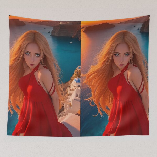 Item preview, beautiful blonde female in italy ia style designed and sold by Carlos Gudino.