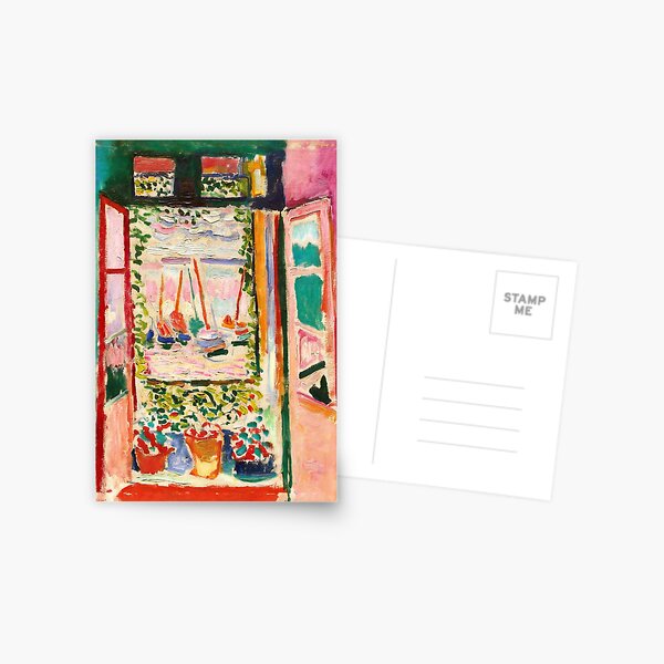 Item preview, Henri Matisse - La fenêtre ouverte, Collioure France 1905 HD designed and sold by Arwen-Art.