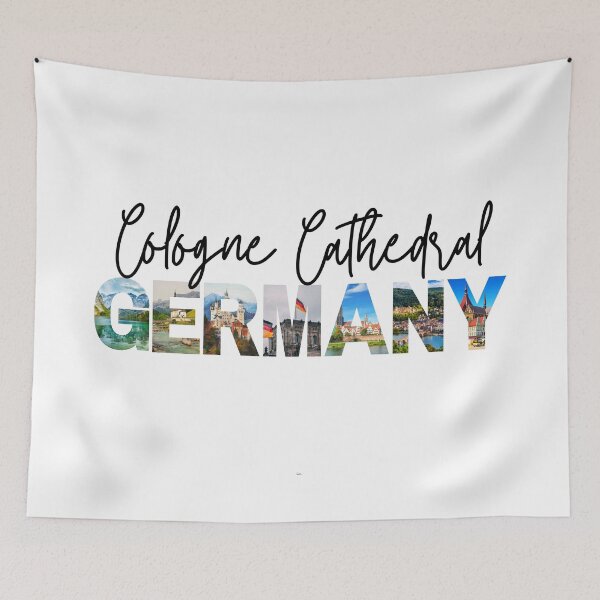 Item preview, Cologne Cathedral Germany Tourism Photo Letters Koln designed and sold by julyperson.