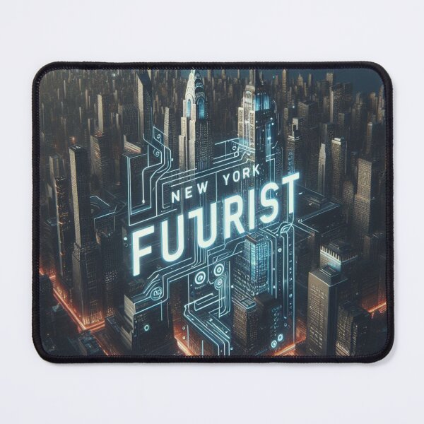 Item preview, Futuristic New York Cityscape designed and sold by creativedesignd.