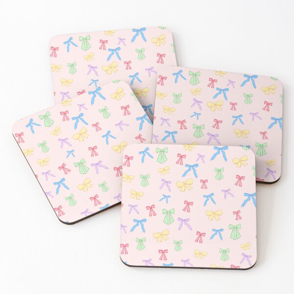 Item preview, Pink Bow Pattern  designed and sold by strawbubbyart.