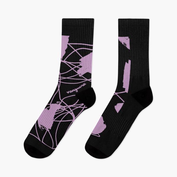 Item preview, Lilac abstract brush strokes designed and sold by Vanguerati.