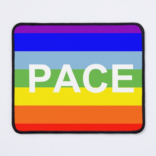 Item preview, Italian Peace Flag - PACE rainbow designed and sold by Inspirationmotivation.