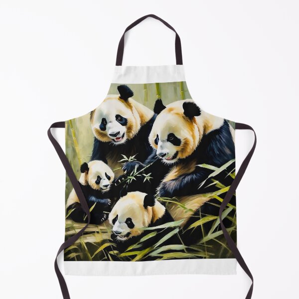 Item preview, Panda family designed and sold by Island Art Studios.
