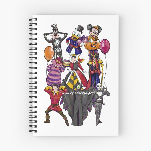Item preview, Cumpleaños En Halloween Personajes De Villanos designed and sold by HersCreative.