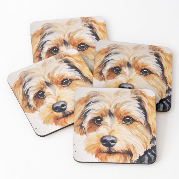Item preview, Watercolor Yorkipoo designed and sold by TheAnimalZ00.