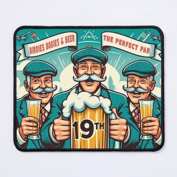 Item preview, Golfer's 19th Hole Glory Birdies Bogies Beer designed and sold by SportsT-Shirts.