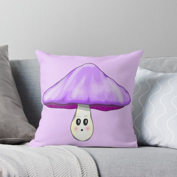 Item preview, Beautiful amethyst purple mushroom designed and sold by blackygoldcat.