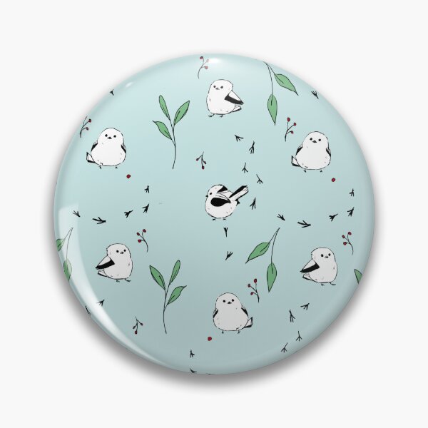 Item preview, Fluffy Bird Pattern designed and sold by MollyMaeks.