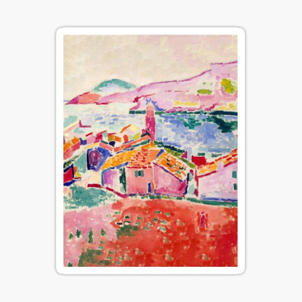 Item preview, Henri Matisse - View of Collioure, France 1905 in HD  designed and sold by Arwen-Art.