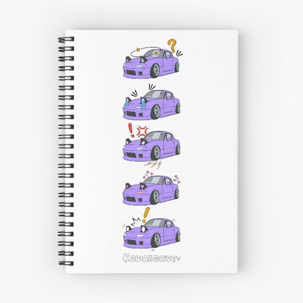 Item preview, Purple Mazda Miata Mx5 Pack designed and sold by Kawaii Drive.