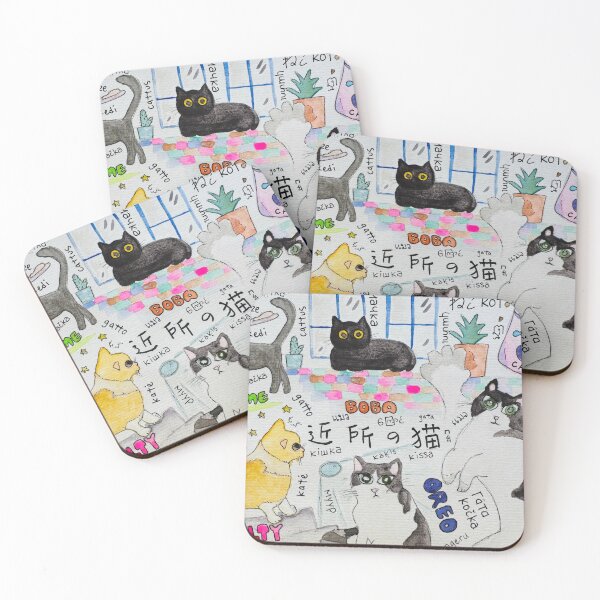 Item preview, Neighborhood Cats designed and sold by joanchu.