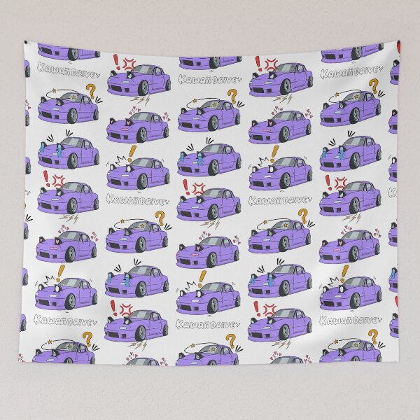 Item preview, Purple Mazda Miata Mx5 Pack designed and sold by Kawaii Drive.