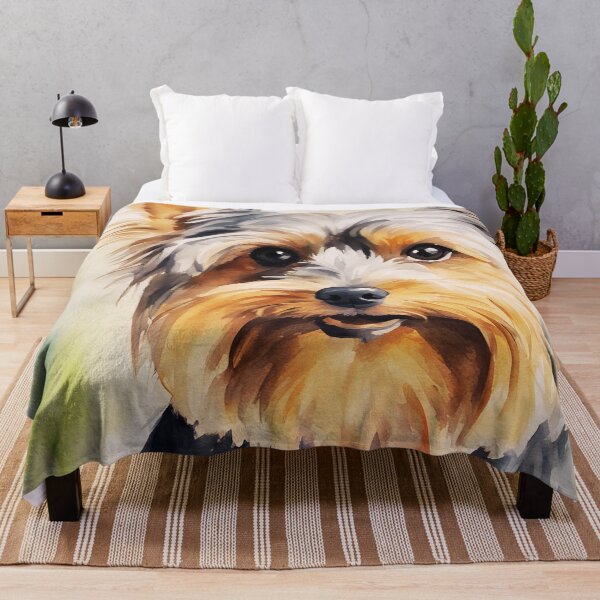 Item preview, Watercolor Yorkshire Terrier designed and sold by TheAnimalZ00.