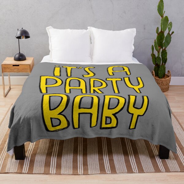 Item preview, It's a party baby designed and sold by badlydrawnbabe.