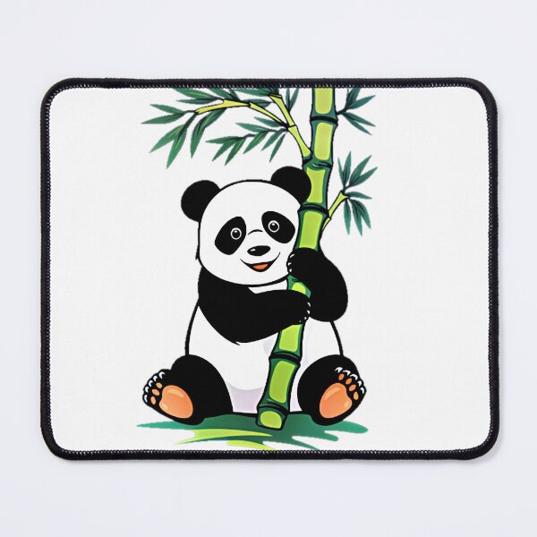 Item preview, Panda holding Bamboo designed and sold by BlissfulBlossom.