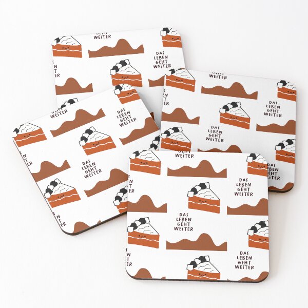 Item preview, Das Leben geht weiter | Motivation and Inspiration | Cute Character Illustrations | Simple & Sweet Designs designed and sold by RM-Journey.