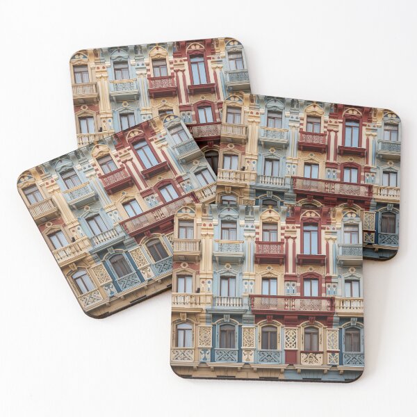 Item preview, Beautiful City Apartments Pattern designed and sold by Jake-Carter0.