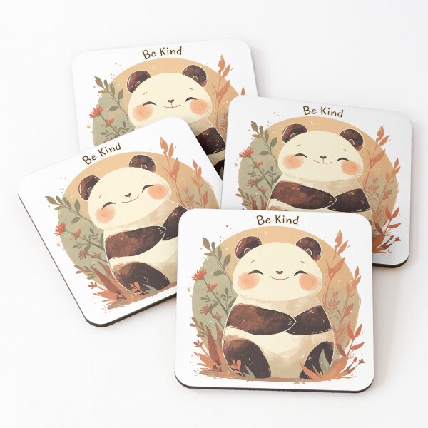 Item preview, Be Kind Panda designed and sold by DabrowskiDesign.