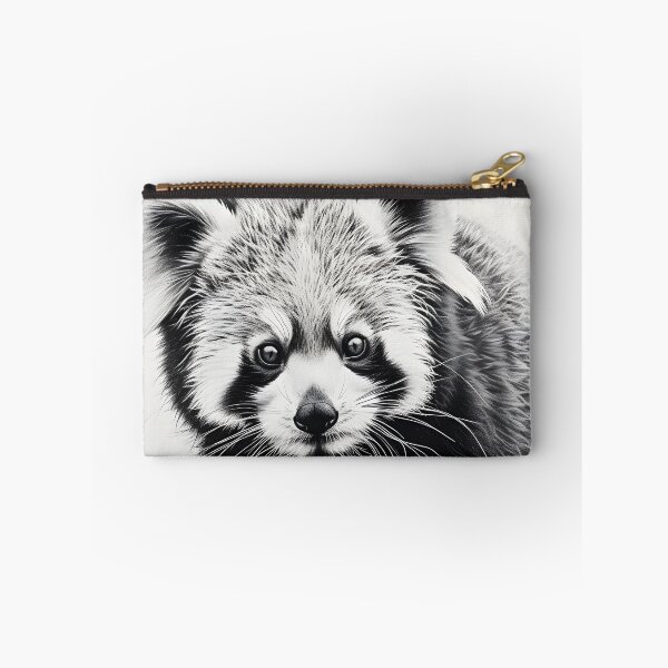 Item preview, Black and white Red Panda pencil drawing designed and sold by Pencil-Art.