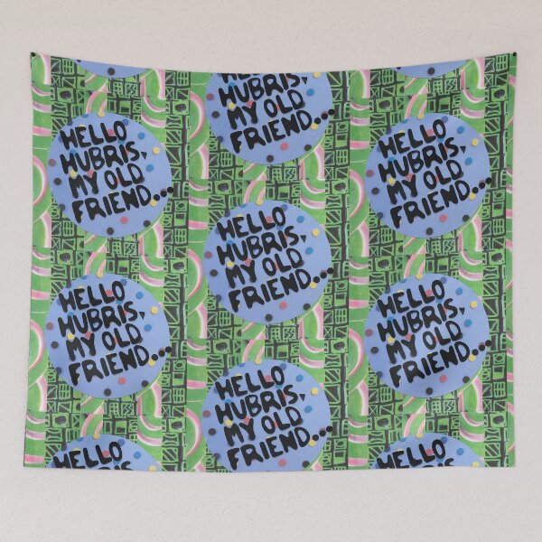 Item preview, Hello Hubris, My Old Friend designed and sold by prunellaparsnip.