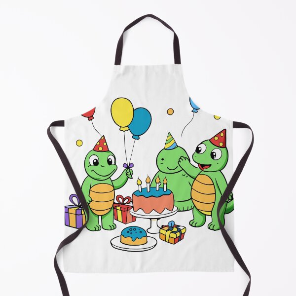 Item preview, Turtles Celebrating a Birthday Bash designed and sold by omerfdln34.