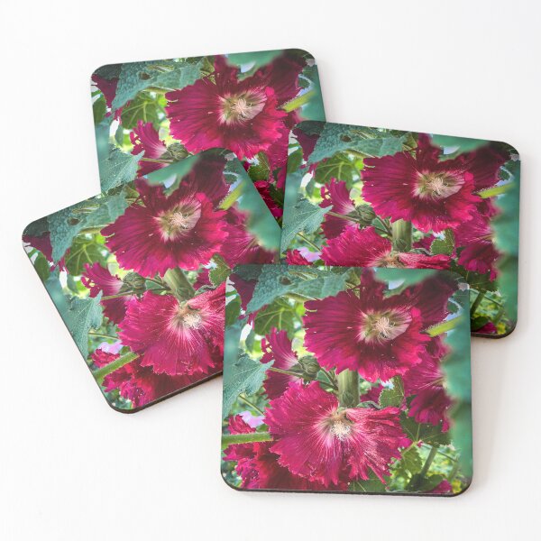 Item preview, Hollyhock in Red designed and sold by Douglas E. Welch Design and Photography.
