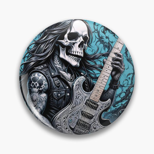 Item preview, Metal Skeleton Guitar designed and sold by PixelCraftDSG.